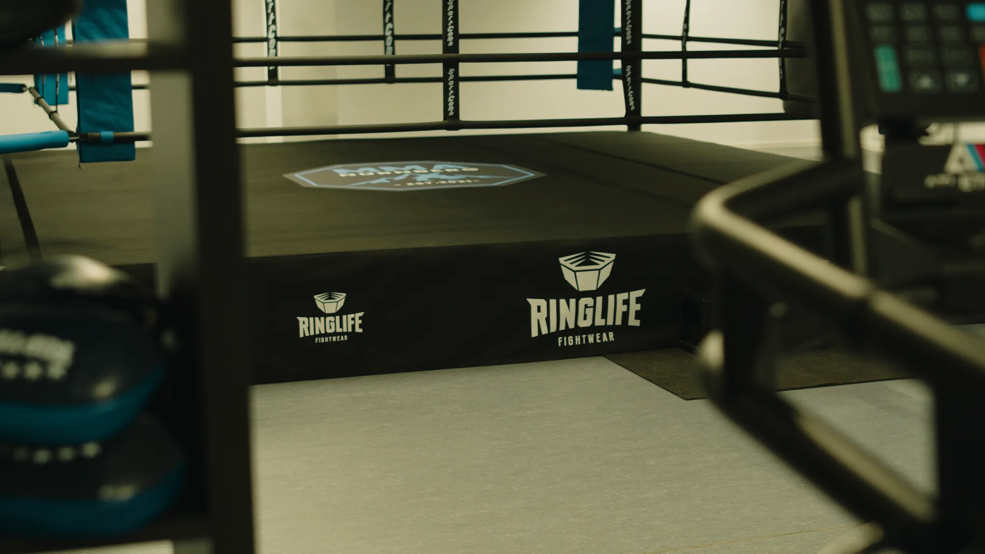 Ecke des Boxrings